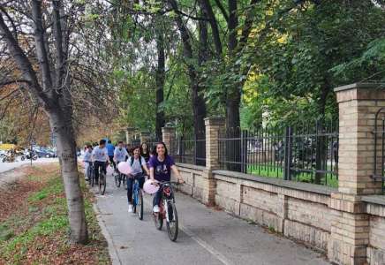 U Pančevu organizovana biciklistička vožnja „Daj pedalu raku“