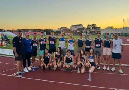 Uspešan nastup atletičara Dinama iz Pančeva na ekipnom prvenstvu Srbije za starije juniore