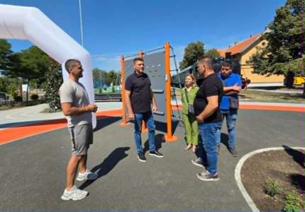 Novi Fit park „Tamiš“ otvoren na tamiškom keju u Pančevu