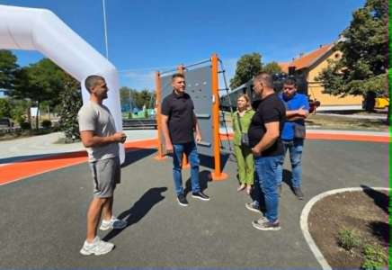 Novi Fit park „Tamiš“ otvoren na tamiškom keju u Pančevu