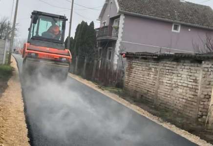 Završeno asfaltiranje Ulice Oslobođenja u Glogonju