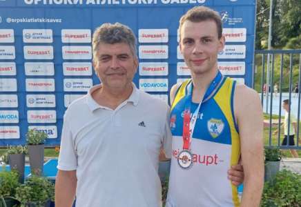 AK Dinamo: Strahinja Stevšić osvojio bronzanu medalju na Prvenstvu Srbije za seniore