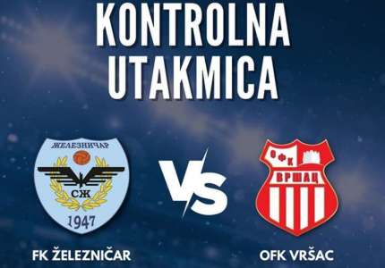 Prijateljska utakmica Železničar – OFK Vršac 25. januara u Pančevu