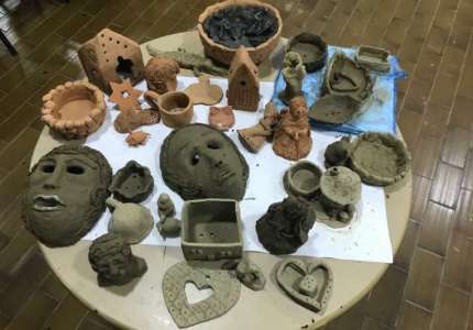 Radionice vajanja i keramike u Domu kulture u Jabuci