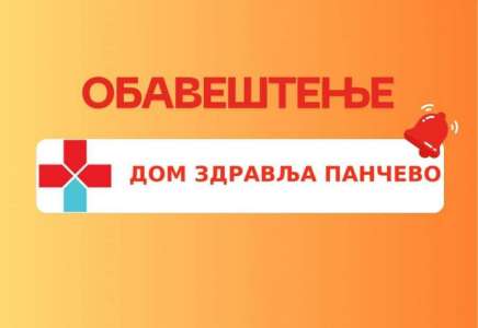 Dom zdravlja Pančevo: Akcija zdravstvenih pregleda 30. oktobra u MZ Kačarevo