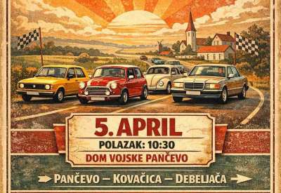 Okupljanje učesnika planirano je kod Dom vojske u Pančevu, dok je polazak karavana zakazan za 10.30 časova