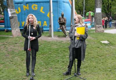 Detalj s drugog književnog maratona 2017: Tanja Šikić i Gordana Vlajić