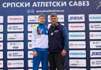 Medalju je osvojio Ognjen Stojanović koji je u skoku uvis osvojio treće mesto ličnim rekordom 172 cm