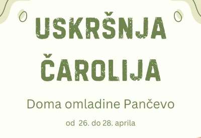 U okviru manifestacije biće odigrana dečja pozori&scaron;na predstava, organizovana uskr&scaron;nja radionica i dečji uskr&scaron;nji kviz