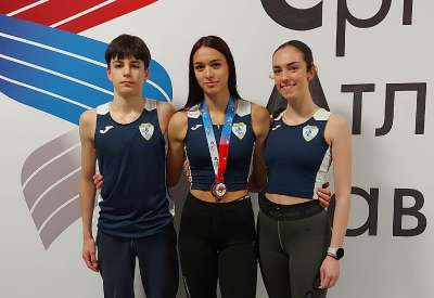 Najzapaženiji rezultat ostvarila je Ksenija Mrkela, koja je u trci na 800 metara osvojila treće mesto i bronzanu medalju, uz novi lični rekord od 2:16,53