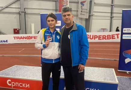 Atletičarka iz Pančeva Sanja Marić bronzana na Prvenstvu Srbije za juniore