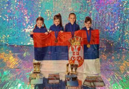 Članice Plesnog studija Balerina osvojile 54 medalje na festivalu u Beču