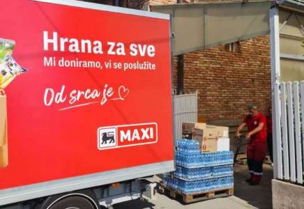 Banka Hrane Vojvodine: Više od 56 paleta pomoći stiglo vatrogascima