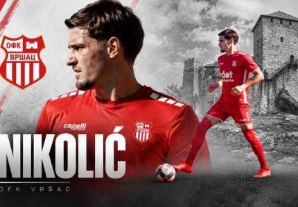 Stefan Nikolić ostaje u Vršcu do 2028: „Poverenje kluba mi daje dodatnu motivaciju“