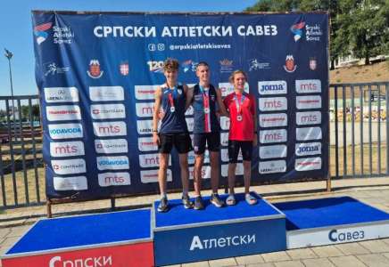 Ognjen Stojanović vicešampion Srbije u višeboju