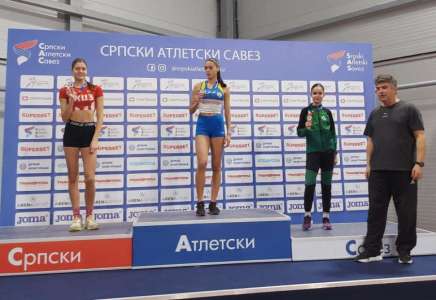 Atletičarka Dinama Ksenija Mrkela dvostruka prvakinja Srbije